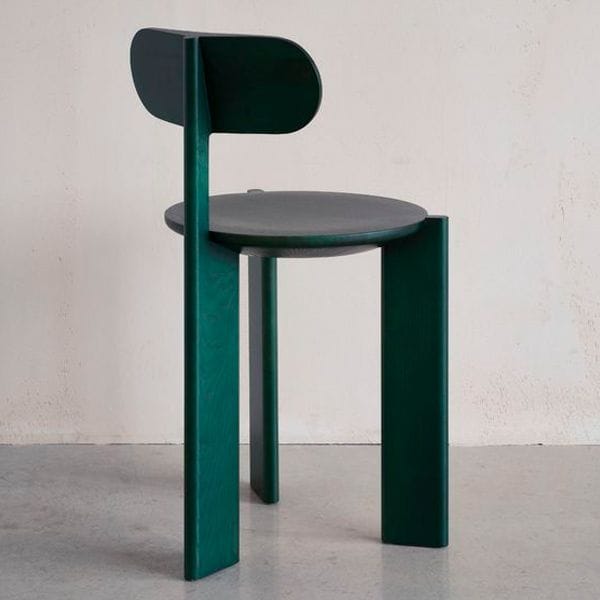 Silla de madera de aspecto juvenil para cafeterías y espacios públicos