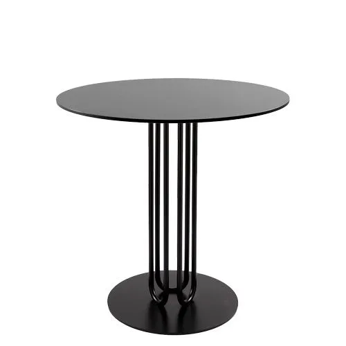Pie de Mesa de Acero con Columna de Diseño