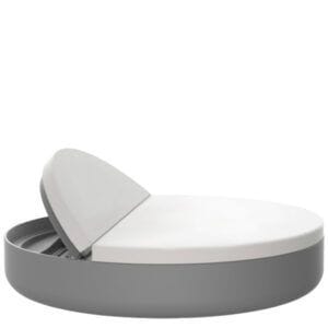 daybed Ulm Vondom con estructura en polietileno y asiento tapizado