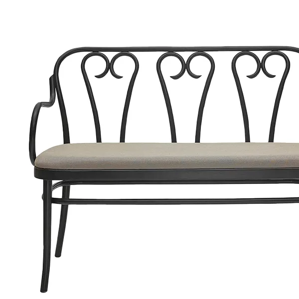 Banco madera clásico hostelería Loveseat Bcr