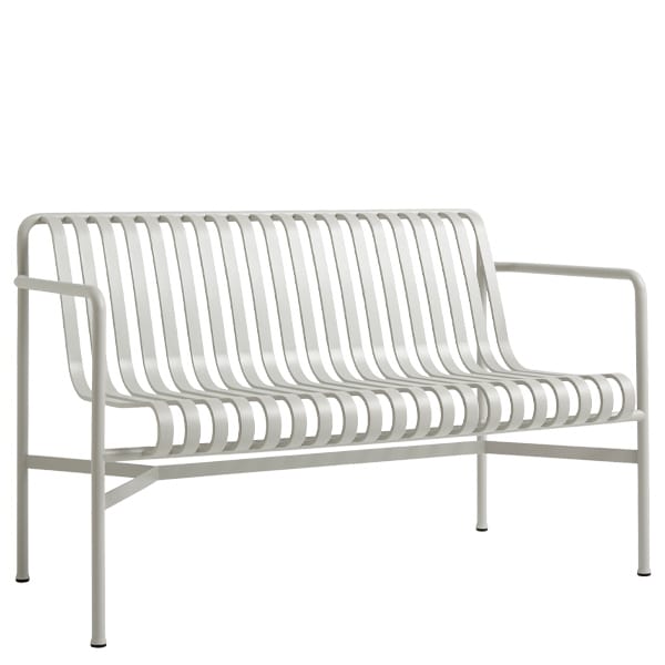 Banco Palissade Dining Armrest HAY en acero