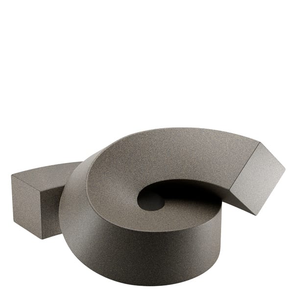 Banco Twist Plust de exterior gris