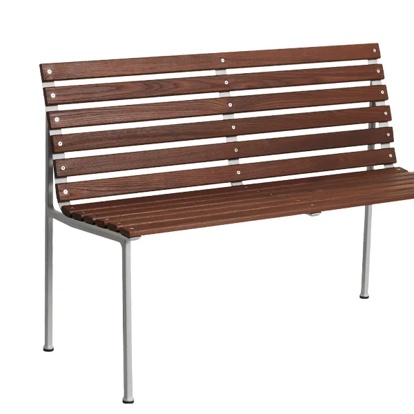 Banco Traverse Dining HAY en aluminio y fresno