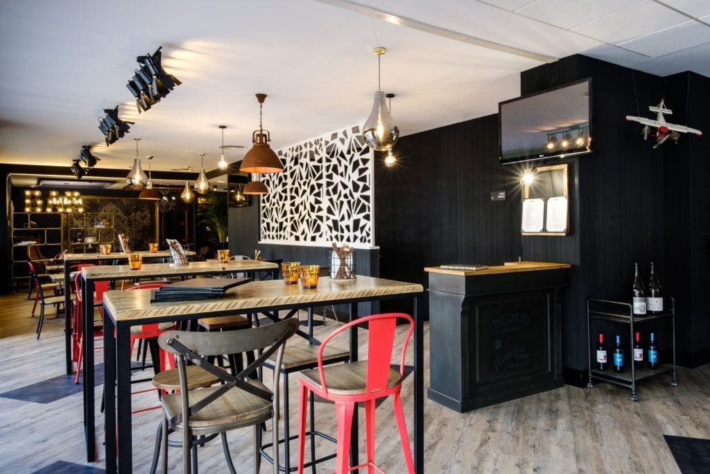 Mesas altas hostelería Ingenia Contract