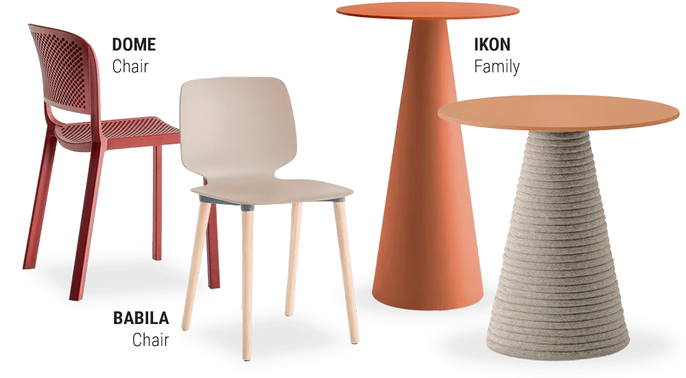 coleccion pedrali ikon babila dome