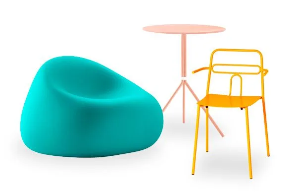 Mobiliario de hostelería y hoteles estilo minimalista