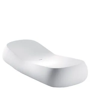 Tumbona de plástico de diseño para terrazas y zonas chill
