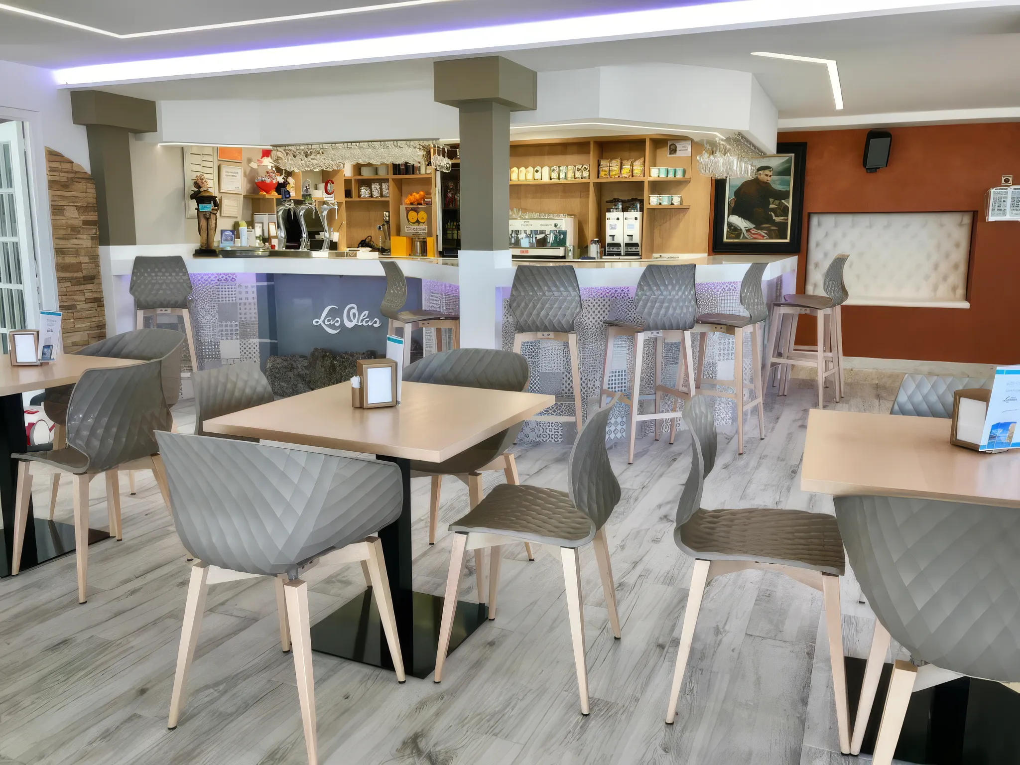 hotel las olas cantabria restaurante silla taburete unika