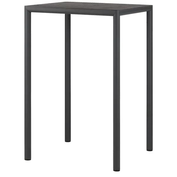 Mesa alta de exterior Piave con estructura de aluminio y tablero HPL