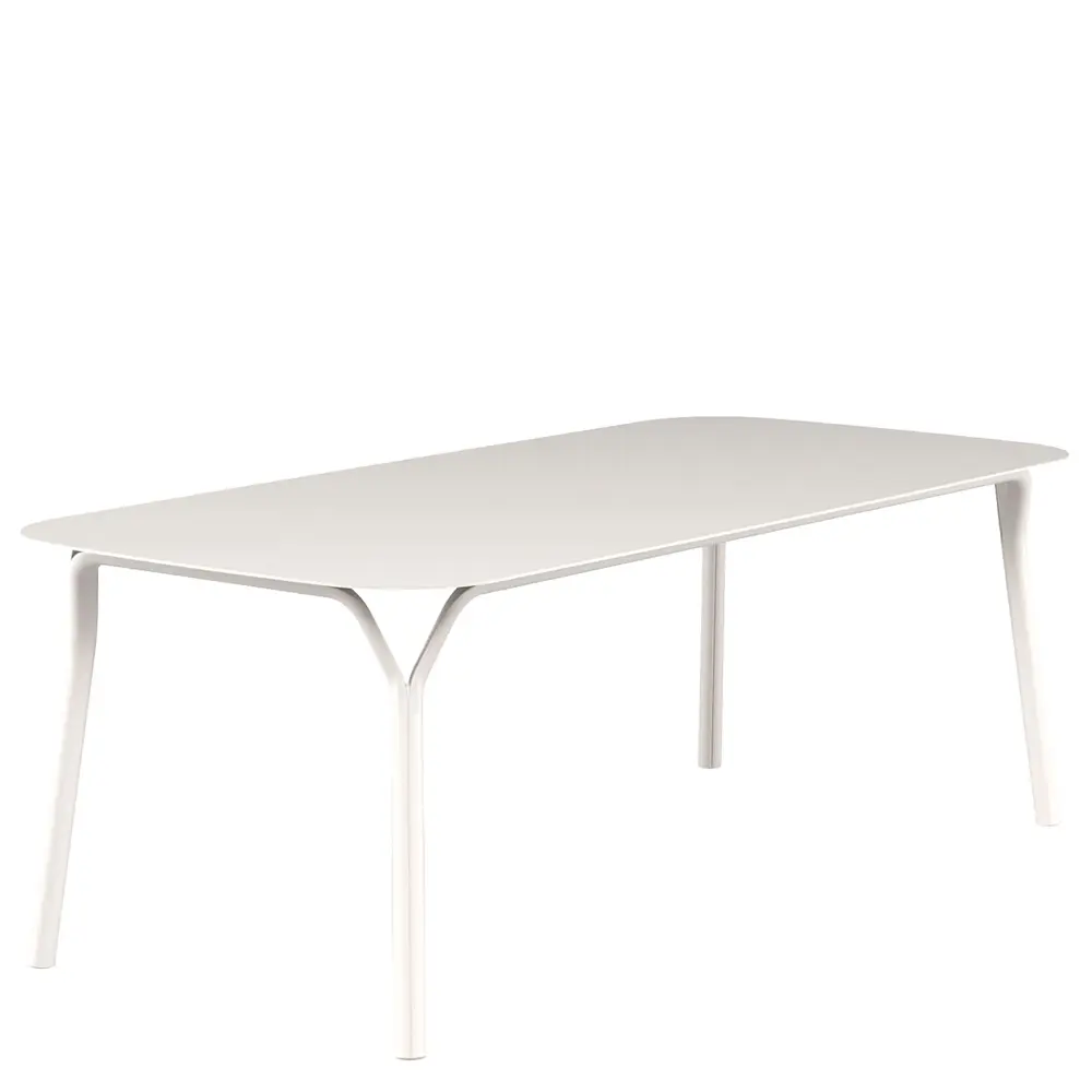 mesa aluminio rectangular 8 personas angel emu