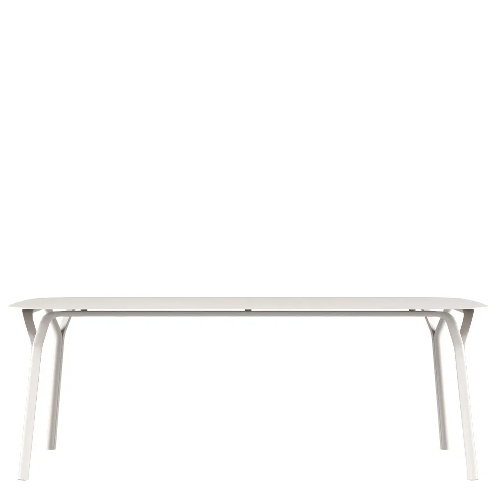 mesa aluminio rectangular 8 personas angel emu