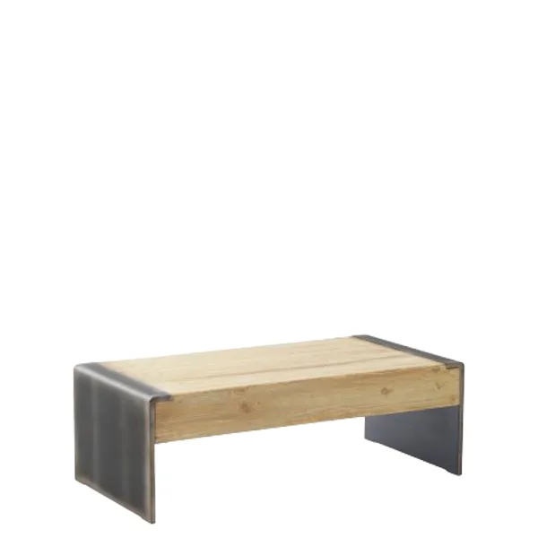 Mesa baja de madera Abet 2