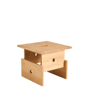 Mesa Wood Box Coffee de HAY en roble macizo