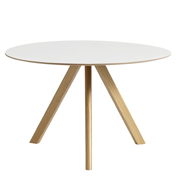 Mesa CPH 20 de HAY redonda en madera