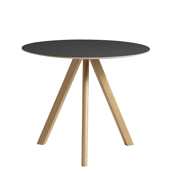 Mesa CPH 20 de HAY redonda en madera