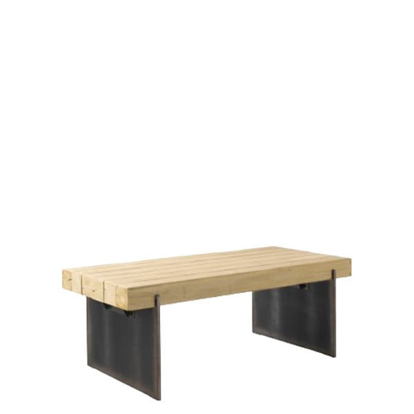Mesa de madera Berko comedor