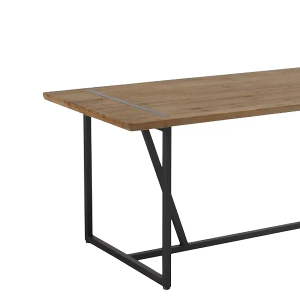 Mesa de madera Jarko industrial