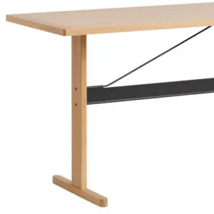 Mesa alta Passerelle de HAY en madera