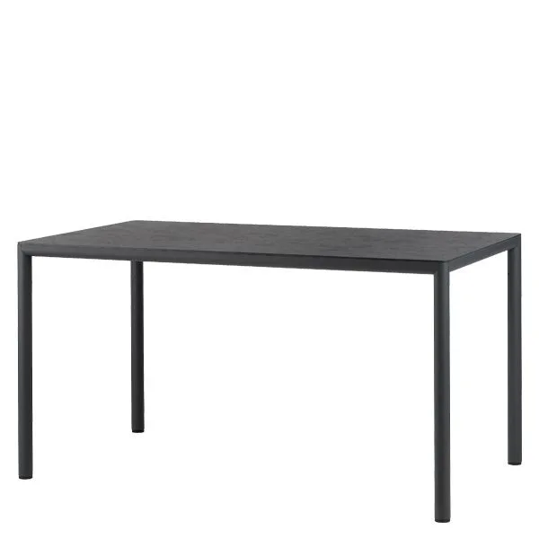 Mesa de exterior Piave 140 con estructura de aluminio y tablero HPL