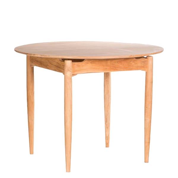Mesa redonda de madera Berly de teca