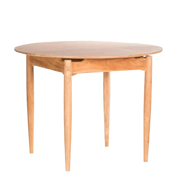 Mesa redonda de madera Berly de teca