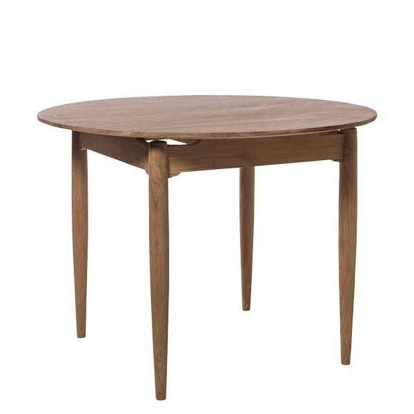 Mesa redonda de madera Berly de teca