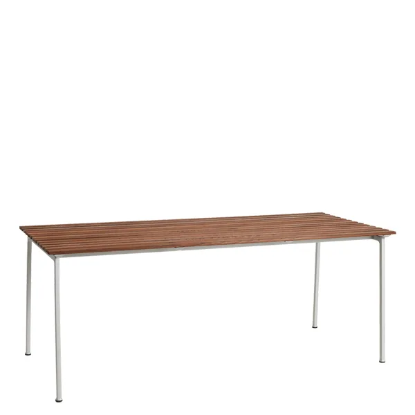 Mesa Traverse 190 de HAY en aluminio y fresno
