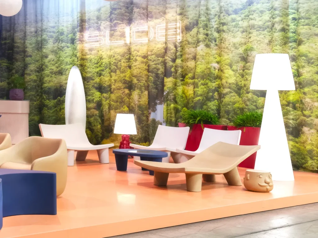 mobiliario exterior slide salone mobile milano