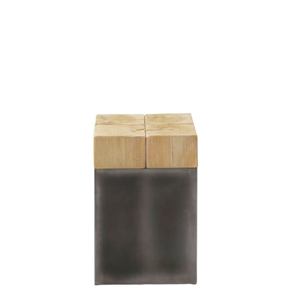 Pouf de madera Abet 3