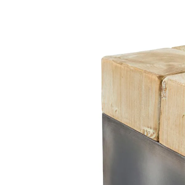 Pouf de madera Abet 3