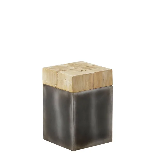 Pouf de madera Abet 3