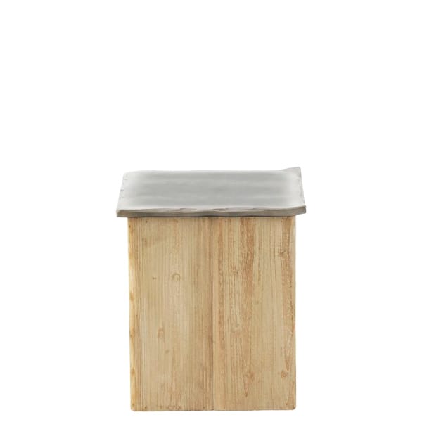 Pouf de madera Abet 4