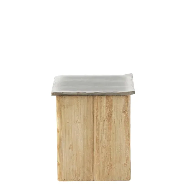 Pouf de madera Abet 4