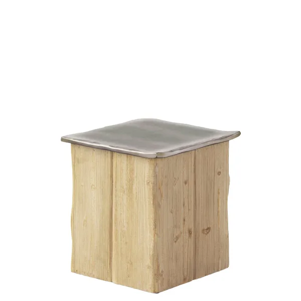 Pouf de madera Abet 4