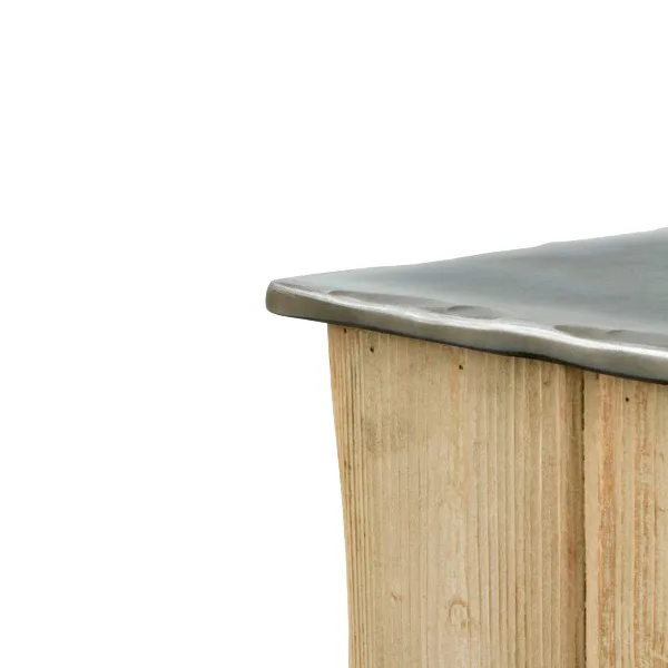 Pouf de madera Abet 4