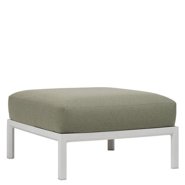 Pouf modular de exterior Máximo en resina regenerada