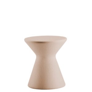 Puff Fade Low Stool Plust en polietileno para exterior