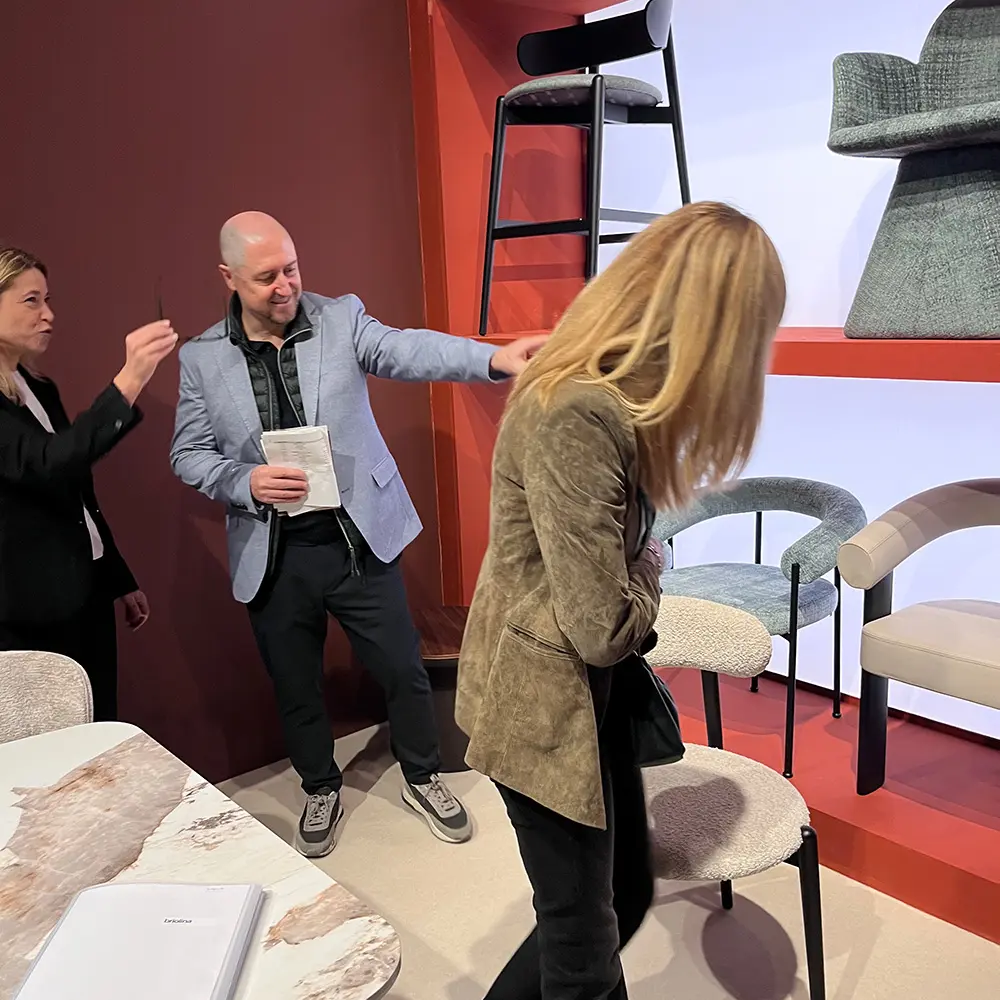 reunion briolina ingenia contract salone mobile milano