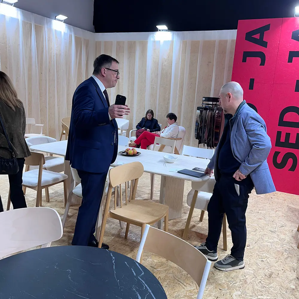 reunion sedja ingenia contract salone mobile milano