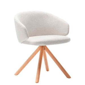 silla 4 radios madera binar 60 inclass