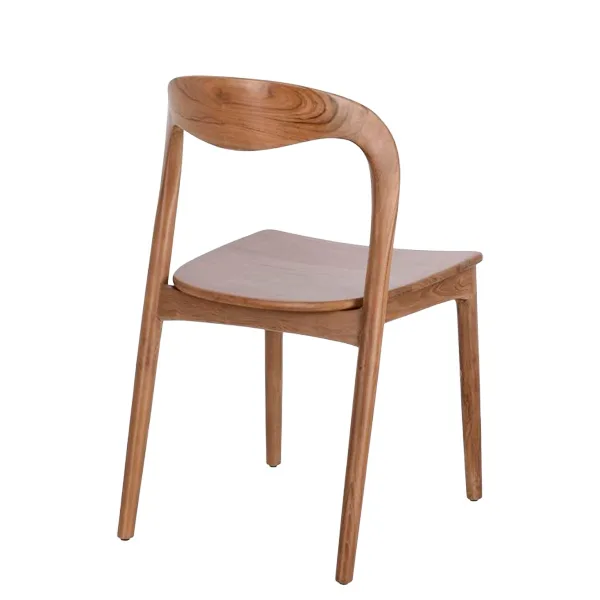 Silla de madera Milex fabricada en teca