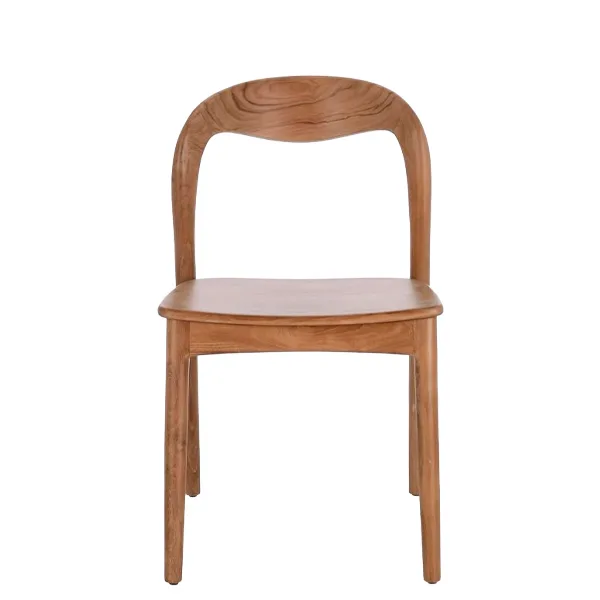 Silla de madera Milex fabricada en teca