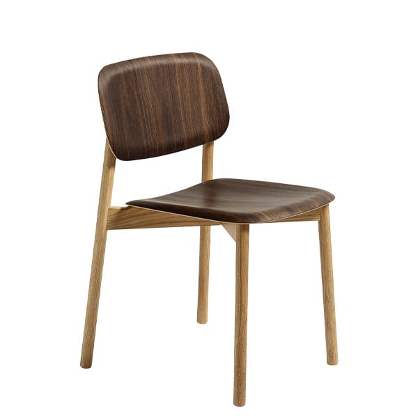 Silla Soft Edge 60 de Hay en madera de roble