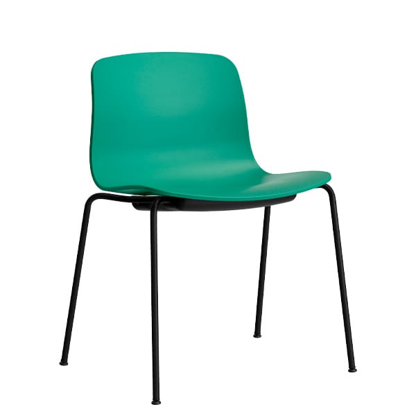 Silla About A Chair AAC 16 de Hay en acero y polipropileno