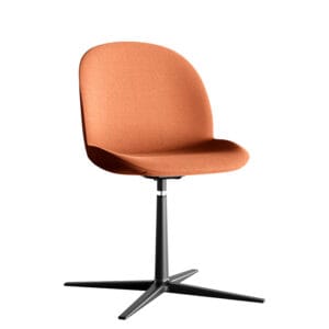 Silla Giratoria Selene Metal tapizada