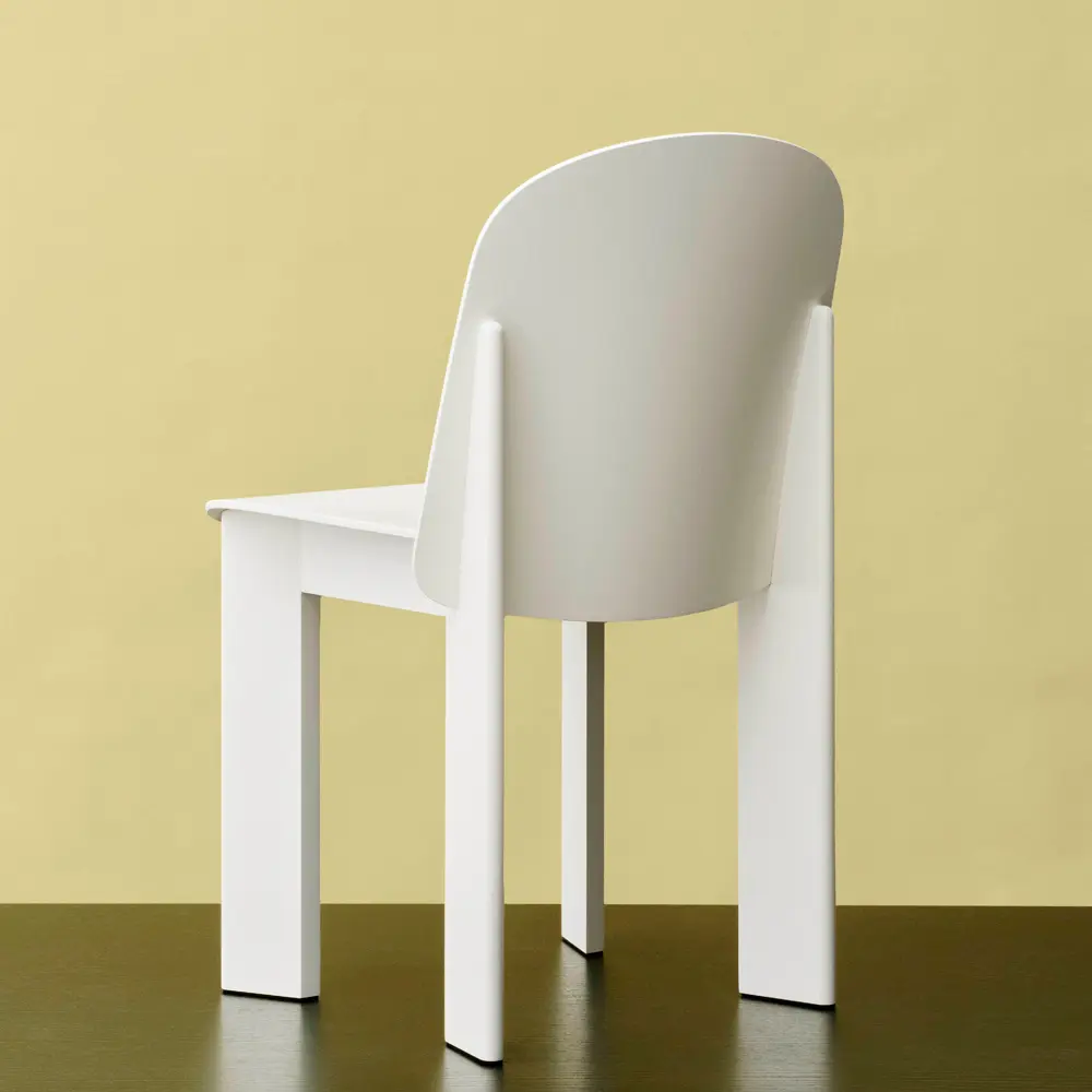 silla madera blanco diseno hosteleria chisel hay reverso