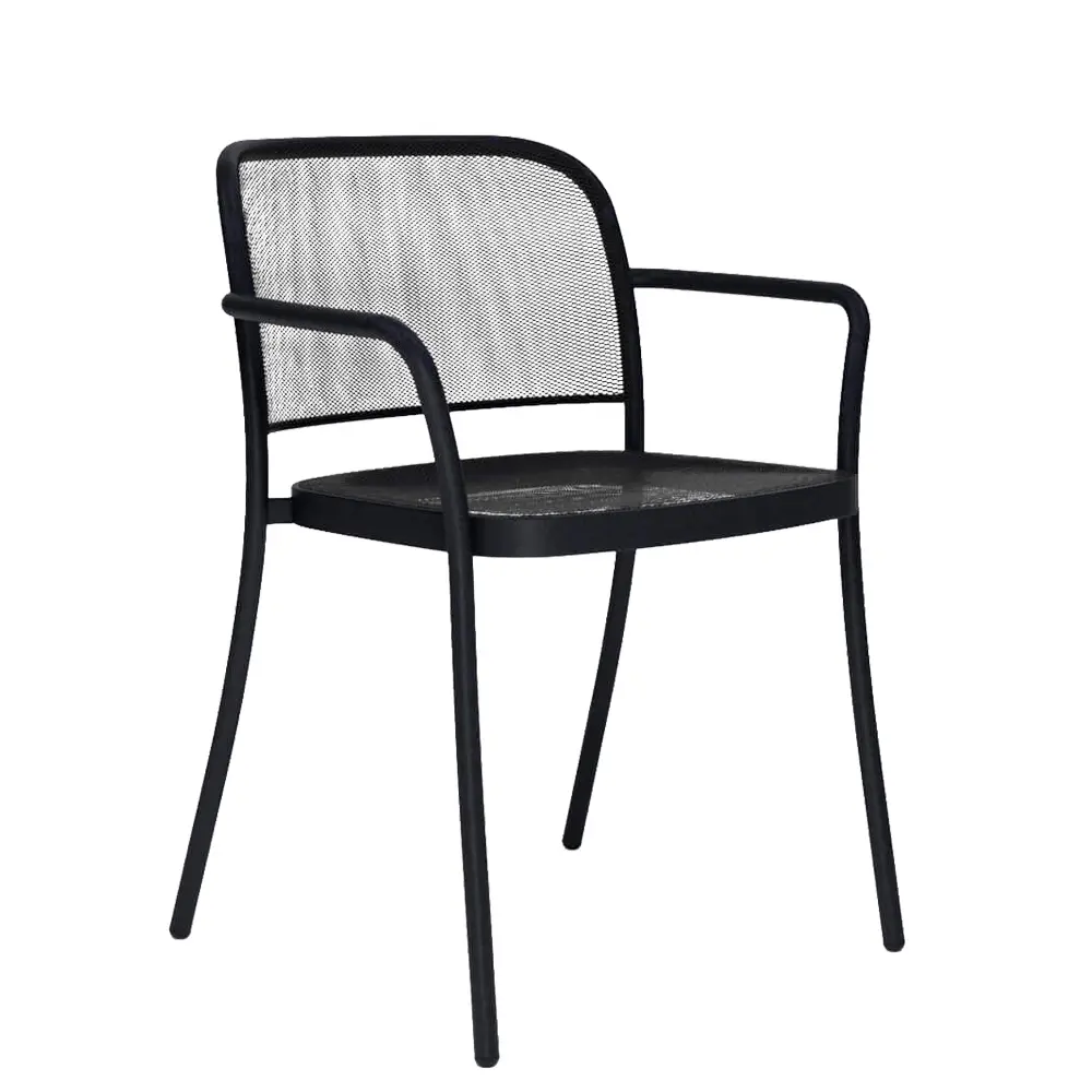 sillon metalico apilable hosteleria emu cafe