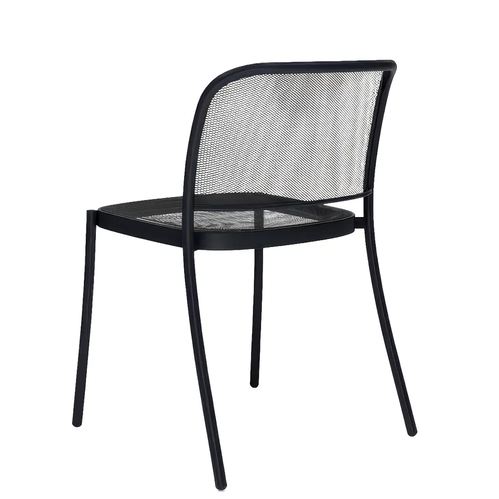 silla metalica apilable hosteleria emu cafe
