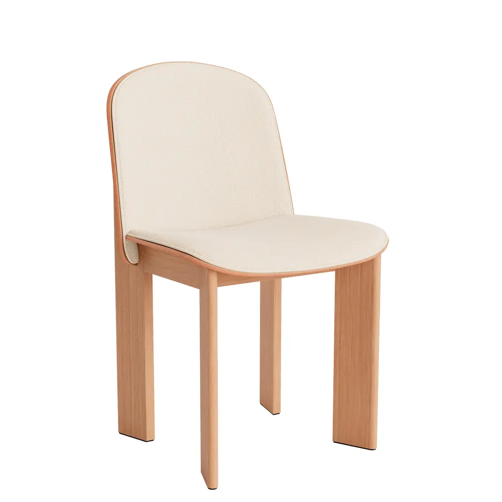 silla roble tapizada diseno hosteleria chisel hay