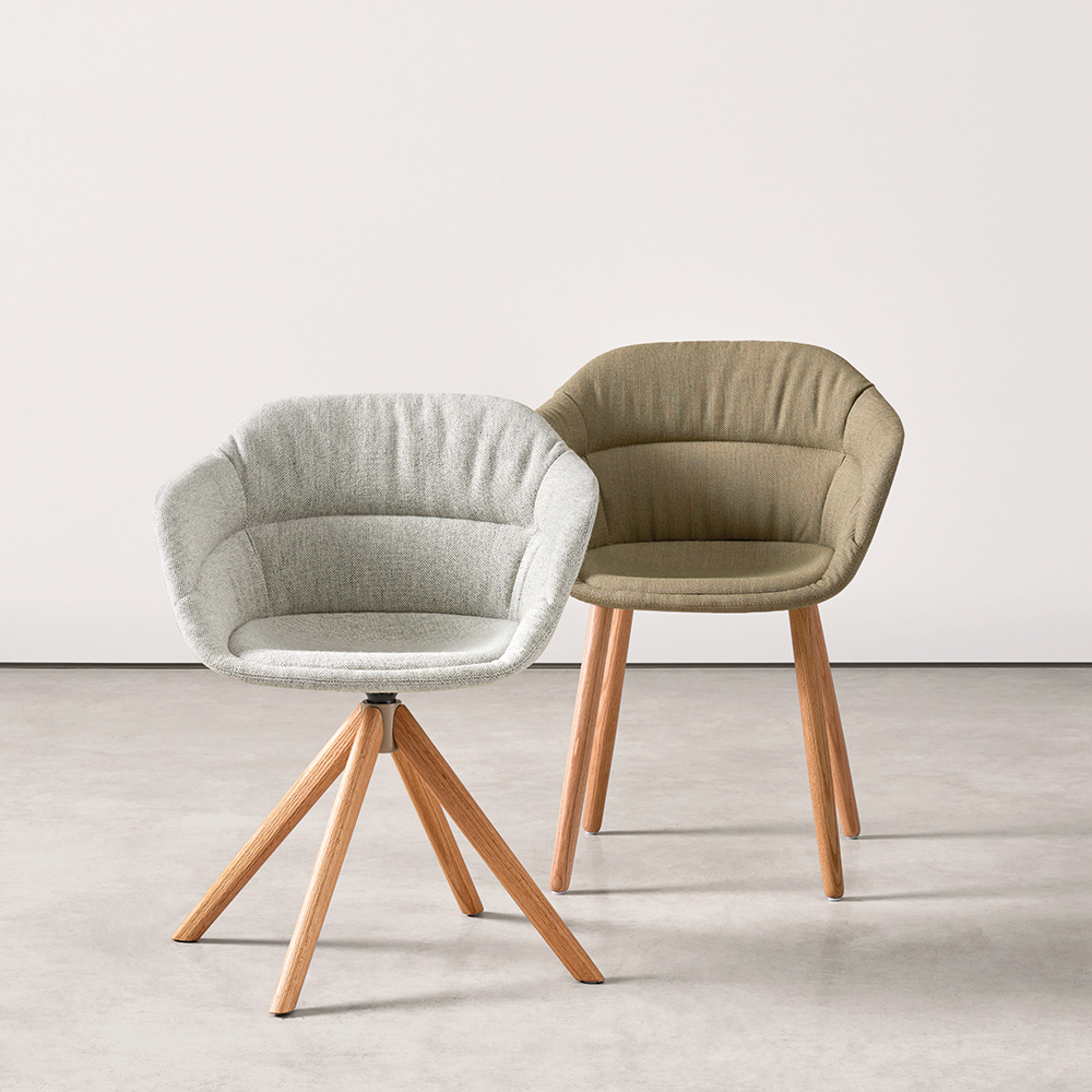 silla taia soft madera inclass